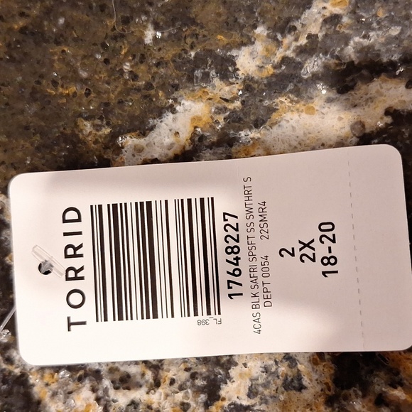 Y women's Torrid stretch animals short sleeve plus size new dress size 2X - Picture 5 of 6